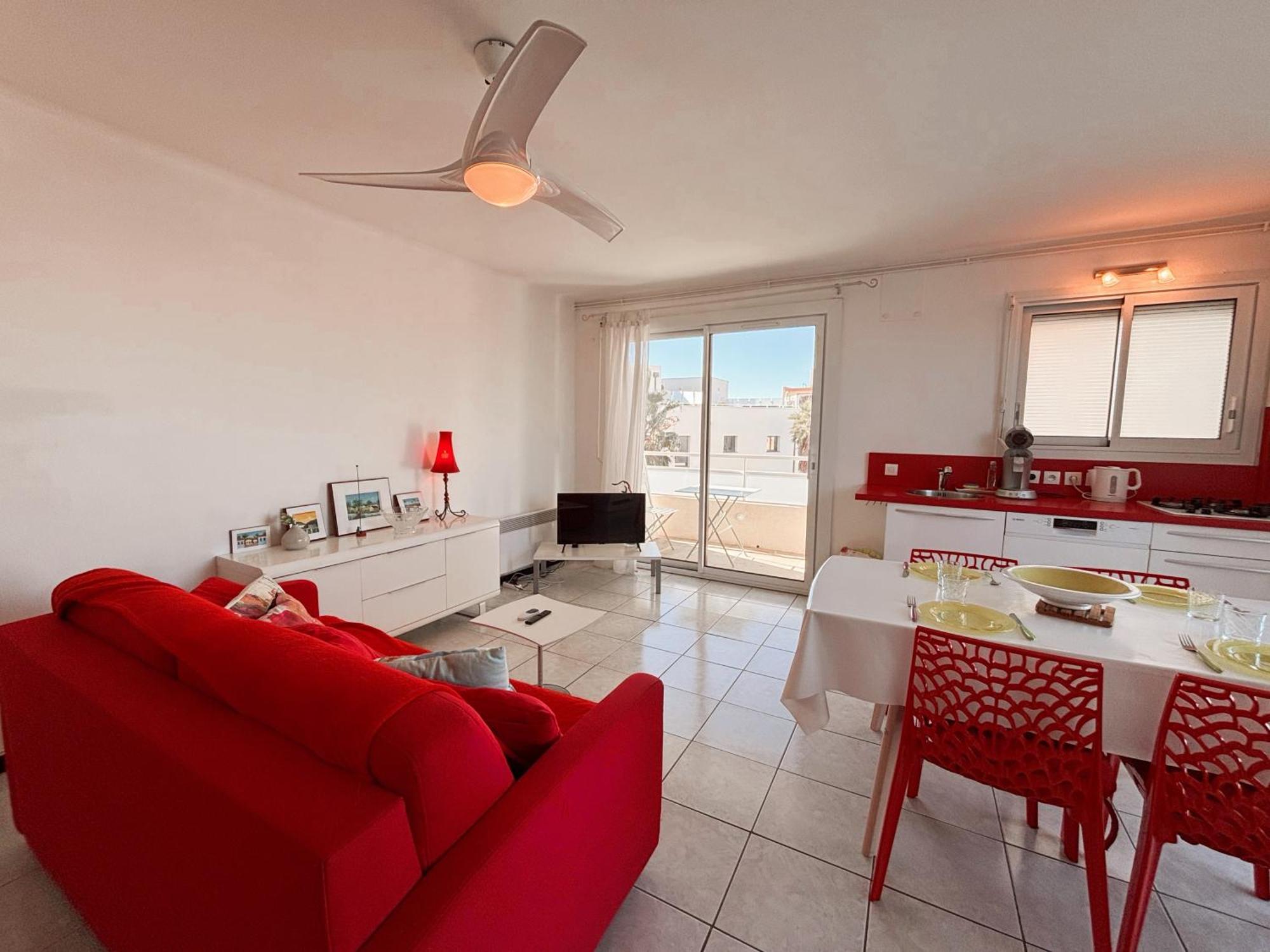 Magnifique Appartement Terrasse -36- Canet-en-Roussillon Dış mekan fotoğraf
